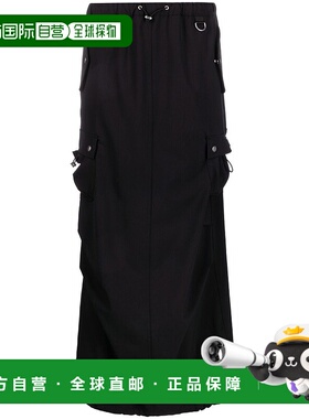 1h可退 香港直邮Coperni 女士 黑色半身裙 COPJ21BIS106CBLACK