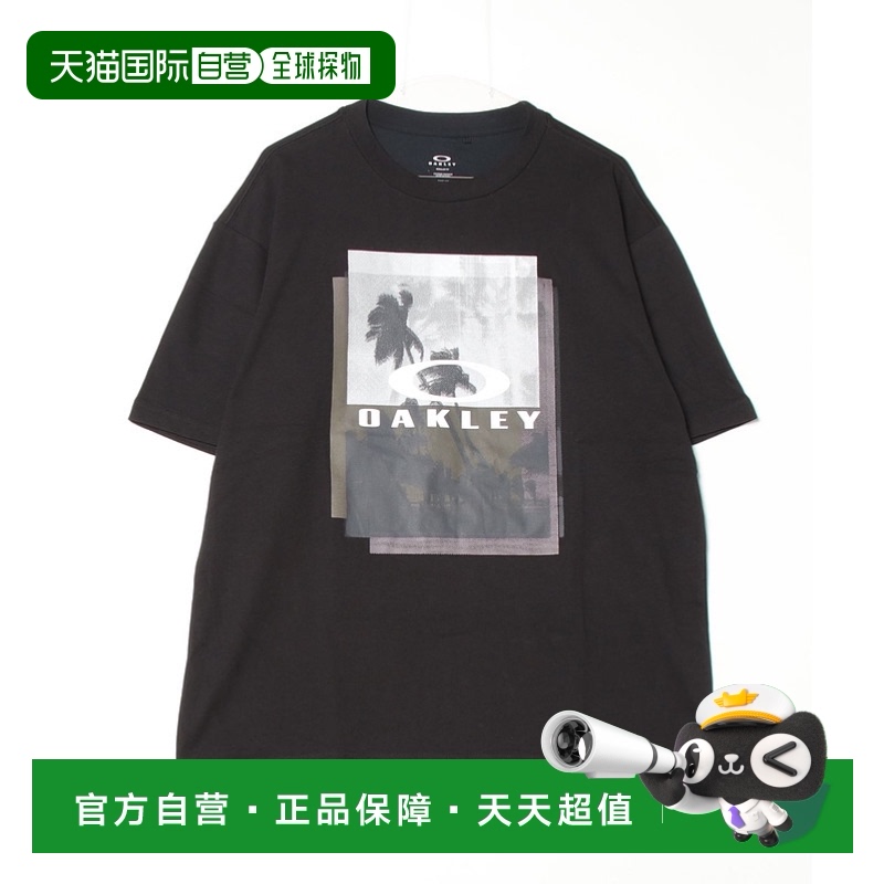 1h可退 日本直邮OAKLEY男士速干宽松短袖T恤 OAK FOA407662SU/950