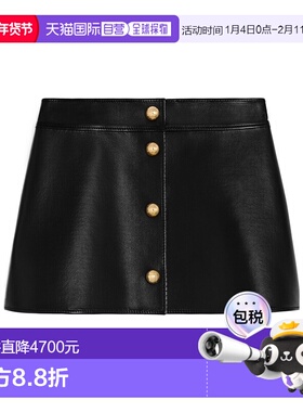 1h可退 香港直邮Celine 思琳 女士 梯形迷你半身裙 2H527583C