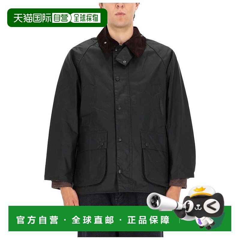 香港直邮barbour 巴伯尔 男士 長袖直下擺夾克 MWX1679MWXS