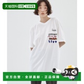 1h可退 1253220 T恤 日本直邮TOGA PULLA女士全棉独特图形设计短袖