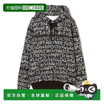 1h可退 日本直邮WHIMSY SOCKS 男士立体字母印花连帽卫衣 7513066