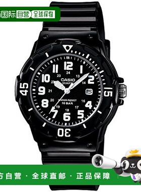 日本直购CASIO卡西欧STANDARD 手表LRW-200H-1BJF黑色时尚百搭