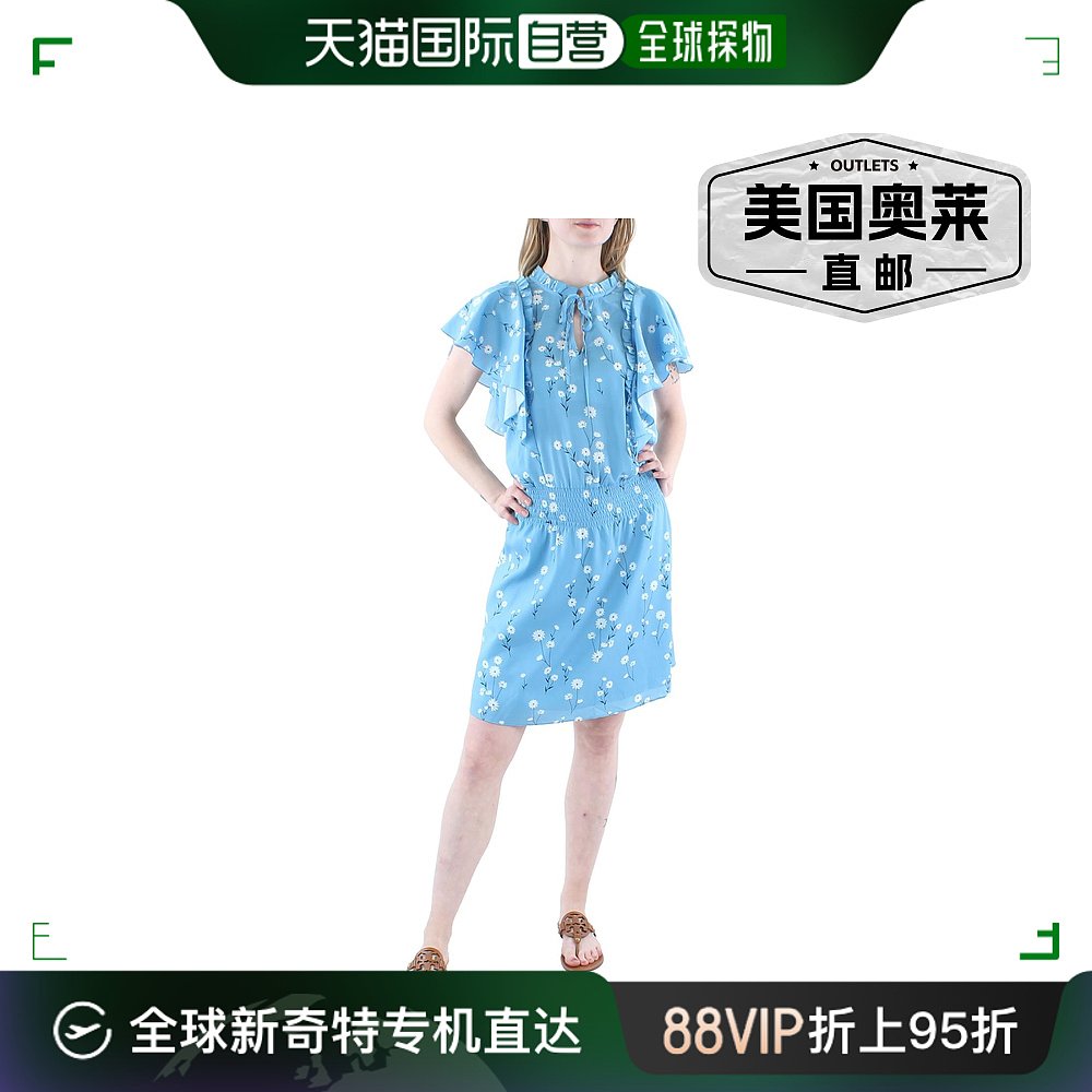 parker女式 A 字短款喇叭连衣裙 - shasta 【美国奥莱】直发 女装/女士精品 连衣裙 原图主图