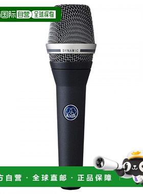 【日本直邮】Akg爱科技动圈麦克风黑黑色无开关万能音质好家用D7