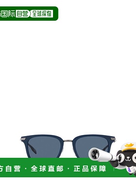 香港直邮BURBERRY 男士太阳镜 BE4395405880 SS2024 蓝色 BURBERR