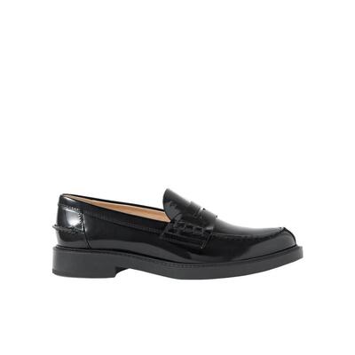 TOD'S 女士芭蕾乐福鞋 XXW59C0DD40B999BLACK SS2021单鞋一脚蹬