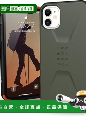 【日本直邮】厄尔本阿莫吉尔苹果11手机壳军绿色UAG-IPH19MS-OD