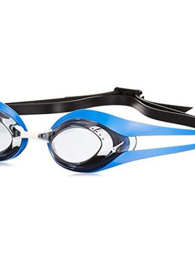 日本直邮Mizuno美津浓游泳眼镜蓝灰色头戴式高清N3JE600022