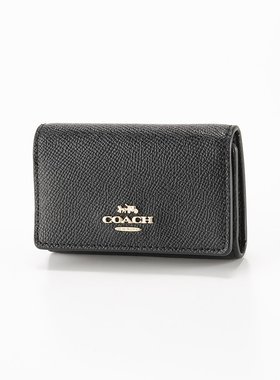 日本直邮COACH Crossgrain 5 钥匙包带钥匙圈 76741