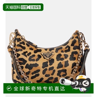 香港直邮Prada 女士 1h可退 普拉达 小号小牛毛肩包 Edition