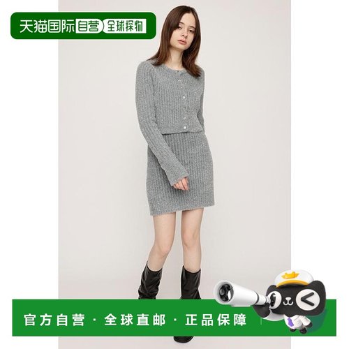 日本直邮SLY GLITTER KNIT短款短裙 [SL3994EW029295]