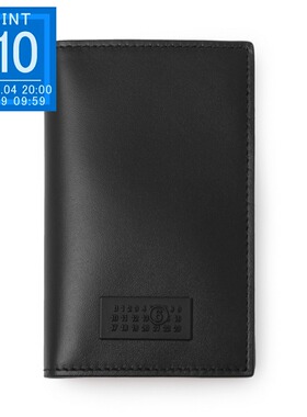 日本直邮MM6 Maison Margiela 男士黑色卡包 (sa6ui0033 p8622 t8