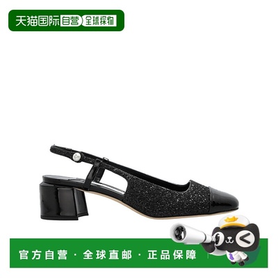 香港直邮JIMMY CHOO 女士芭蕾乐福鞋 ELISASB45JBZBLACK AW2025