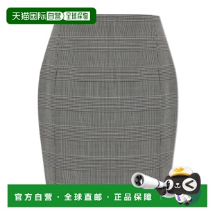 香港直邮BALMAIN 女士半身裙 GF1LBB32WD31EAB SS2026 灰色 Hound