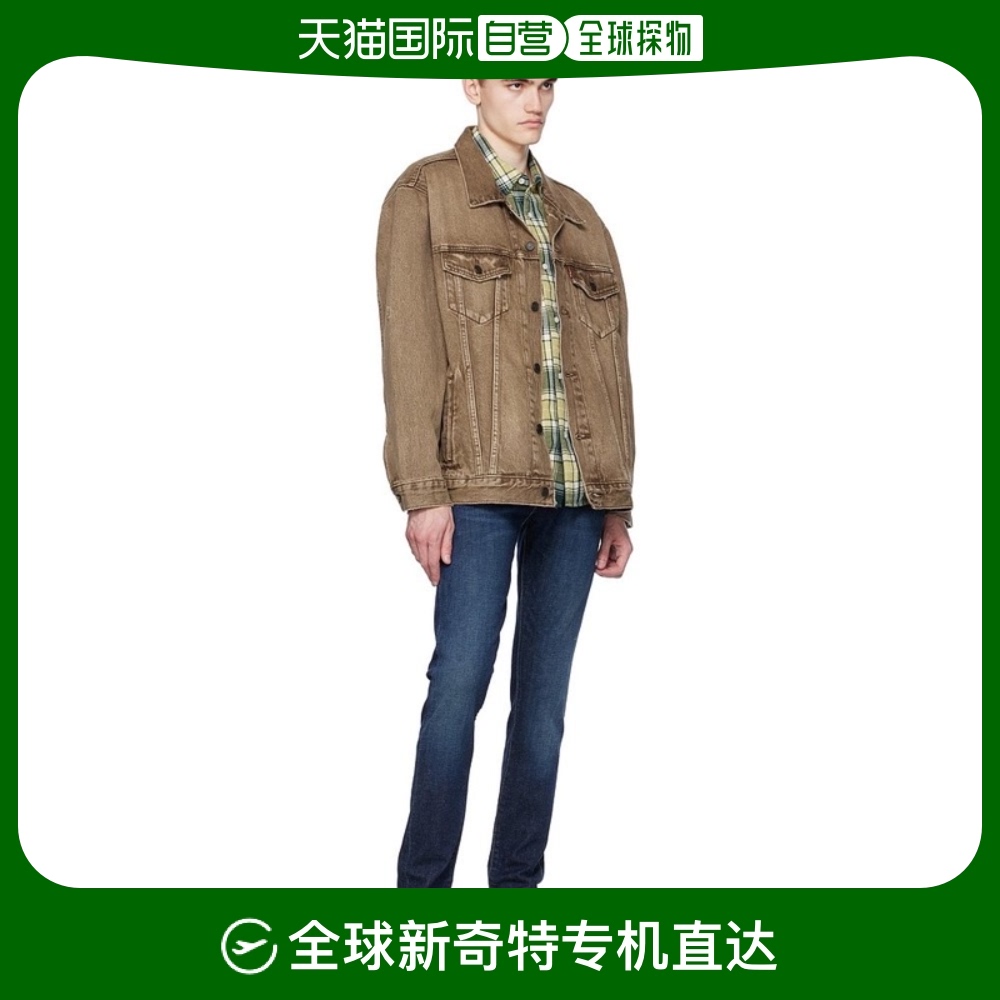 香港直邮潮奢 levis 李维斯 男士蓝色 512 slim taper 牛仔裤