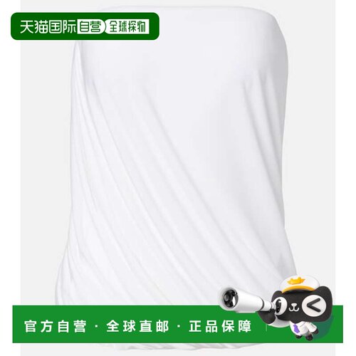香港直邮NORMA KAMALI 诺玛 卡玛丽 女士 扭纹针织上衣