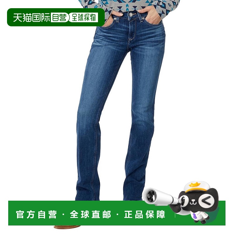 1h可退 【美国直邮】Ariat|Real Perfect Rise Abby 直筒牛仔裤