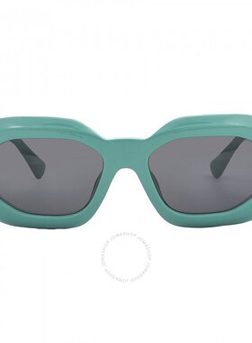 Versace 深灰色不规则男士太阳镜 VE4425U 536487 54