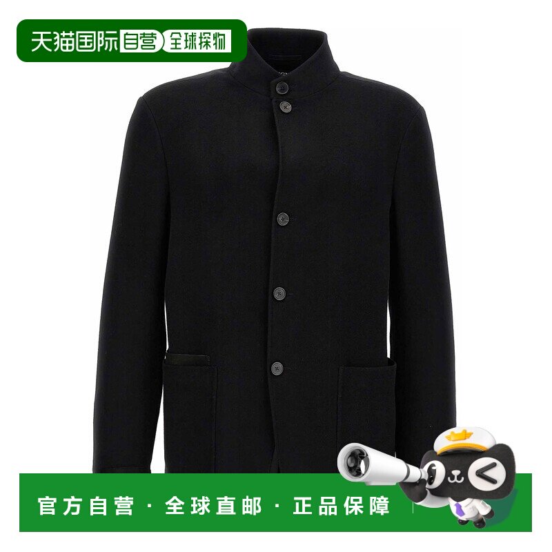 1h可退 香港直邮Z ZEGNA 男士夹克 869C79A81VHKQ0001 AW2026 黑图片