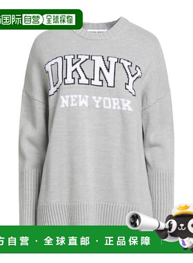 1h可退 香港直邮潮奢 Dkny 唐可娜儿 女士 毛衣 grey灰色 舒适时