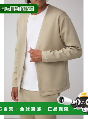 日本直邮AZUL BY MOUSSY 男士宽松舒适双层针织开衫 251IAC800251