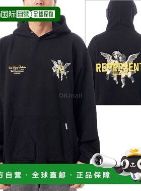 韩国直邮REPRESENT 代表传承天使连帽衫 (MLM100370 01) 连帽/拉