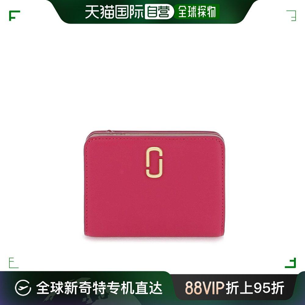 香港直邮潮奢 marc jacobs 马克 雅可布 女士 徽标钱包 2s3smp003