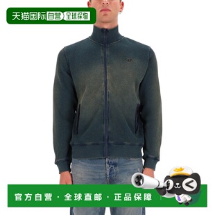 1h可退 香港直邮Diesel 迪赛 男士 SWEATSHIRT. 拉链卫衣 A161050