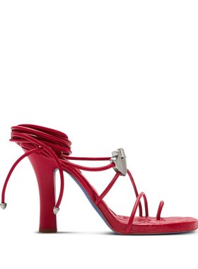 BURBERRY 女士凉鞋 8088746 AW2025 红色 Sandals