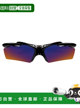 香港直邮BALENCIAGA 男士太阳镜 BB0420S002 AW2025 黑色 Sunglas