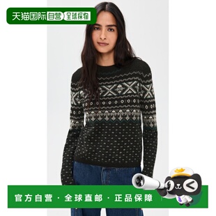 1h可退 香港直邮VINCE 女士 Boiled 'Fair Isle' 高领毛衣