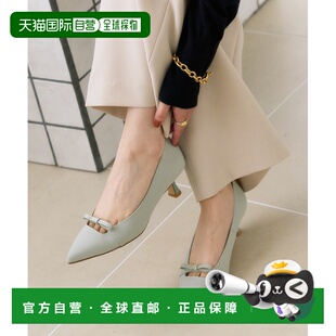 日本直邮Le Talon 女士 5cm尖头窄款系带高跟鞋 26181820150210