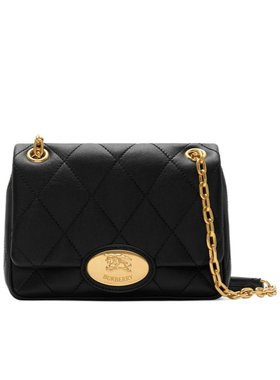 BURBERRY 女士单肩包 81112641 CO 黑色 Strand 小号单肩包