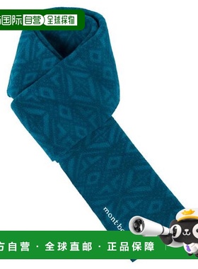 1h可退 日本直邮Montbell CLIMAPLUS100 印花抓绒保暖围巾1118909