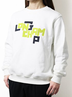 日本直邮 Longchamp 运动衫 运动衫 运动衫 套头衫  女式 60245