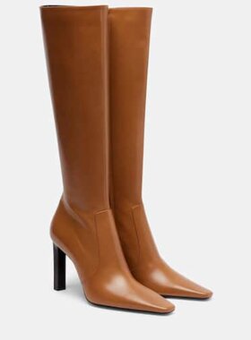 潮奢 Saint Laurent 圣罗兰 女士 Francoise 95 皮质及膝靴子