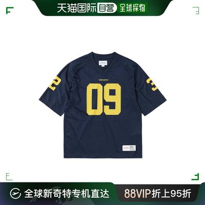 韩国直邮THISISNEVERTHAT 公用运动T恤Mesh Football Jersey Navy