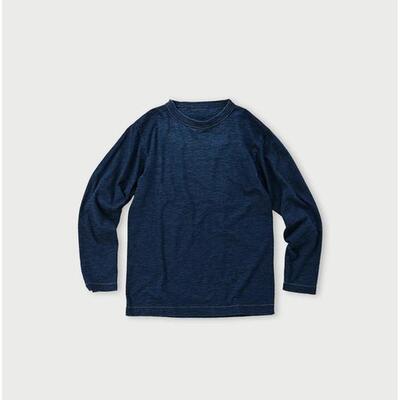 日本直邮45R 度数紧密的天竺90845星T恤靛蓝色 重