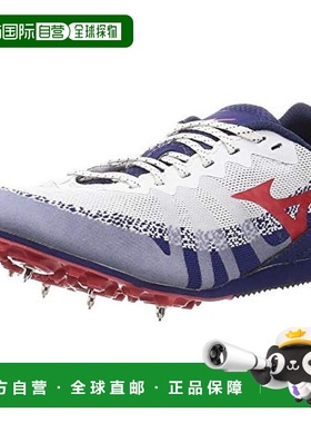 【日本直邮】Mizuno美津浓 田径鞋 白色×红色×藏青色 27.5cm 2E