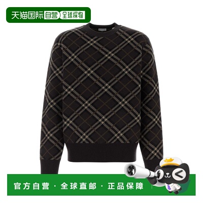 香港直邮BURBERRY 男士针织衫 8115704B2412 CO 花色 Embroidered