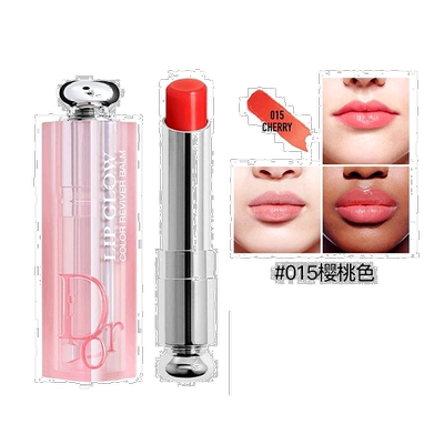 欧洲直邮Dior迪奥粉漾魅惑变色润唇膏3.2G #015-CHERRY樱桃色正品