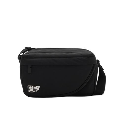 BURBERRY 男士斜挎包 80984201 CO 黑色 Shield 相机单肩包