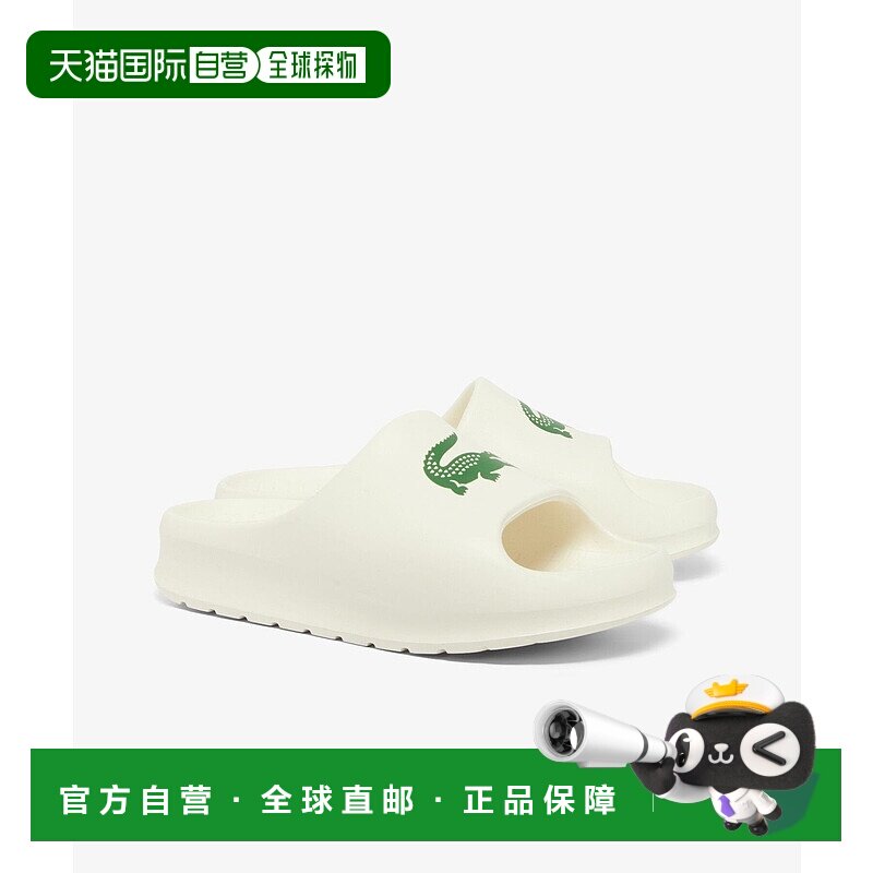 日本直邮LACOSTE ASICS 女士 SERVE SLIDE 2.0 拖鞋