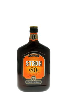 欧洲直邮Stroh斯特罗醇香朗姆酒700ml高度洋酒口感浓郁顺滑芬芳