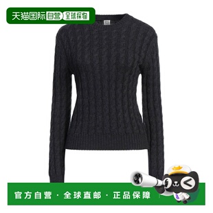 1h可退 香港直邮潮奢 toteme 女士 毛衣 grey灰色 舒适时尚