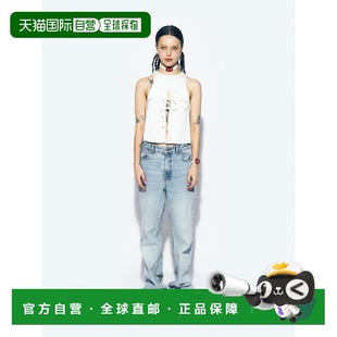 CALIE OPEN 女士雪纺衫 RIBBON SLEEVEL CA24BBL005WT 韩国直邮ASIF