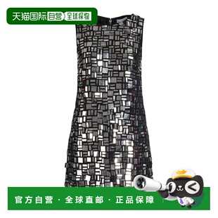 1h可退 香港直邮潮奢 Topshop 女士 短款连衣裙 black黑色 舒适时