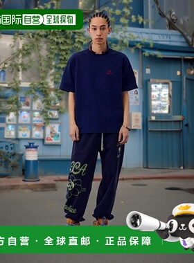 韩国直邮AECA WHITE 男士T恤AWCMSSBDTTSST010C0LB EVERYDAY AECA