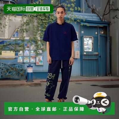 韩国直邮AECA WHITE 男士T恤AWCMSSBDTTSST010C0LB EVERYDAY AECA